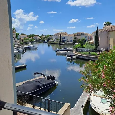 Villa Belle Marina Avec Ponton Et Piscine Collective Aigues-Mortes Esterno foto